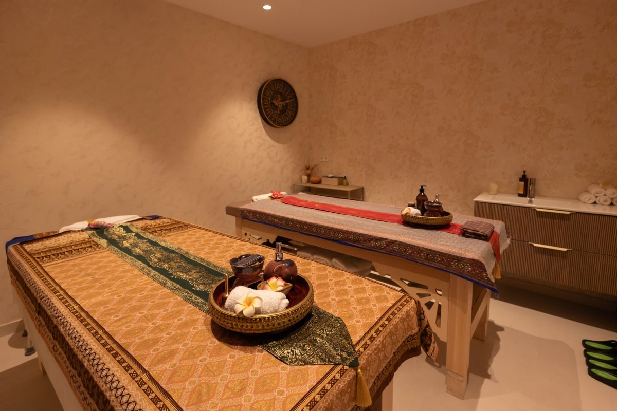 Cabina doble para masaje en pareja en Spa Neptuno Valencia