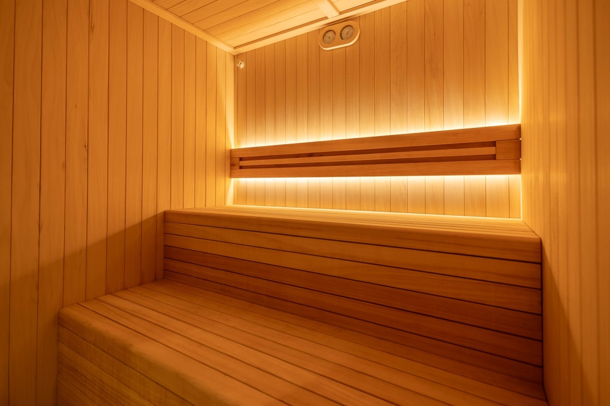 La sauna seca en Spa Neptuno Valencia
